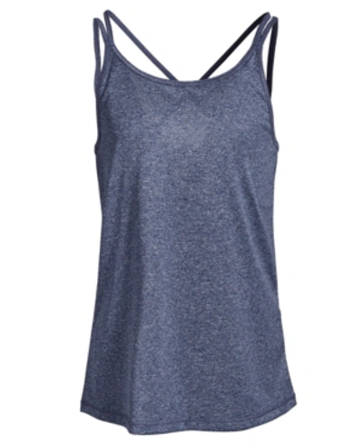 Ideology Kids' Big Girls Core Tank Top, Created For Macy's In Indigo Sea Opd