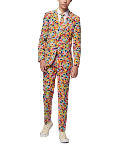 Opposuits Kids'  Big Boys 3-piece Confetteroni Party Suit Set In Miscellaneous