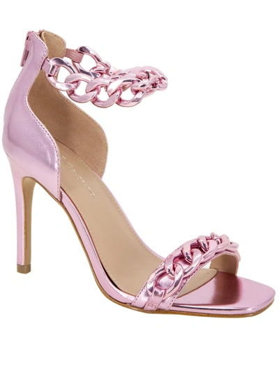 Bcbgeneration Isinna Chain Ankle Strap Sandal In English Rose