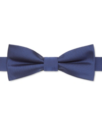 Calvin Klein Men's Pre-tied Unison Bowtie In Navy