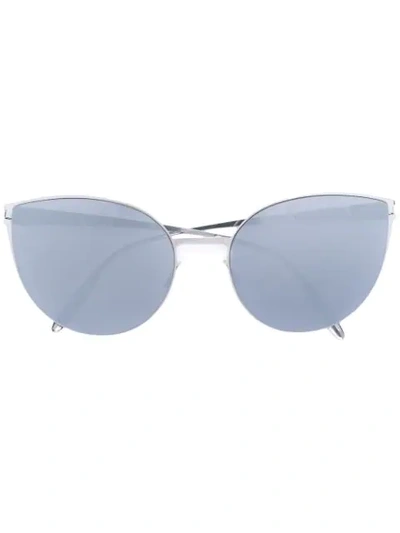 Mykita Beverley Flash Sunglasses In Metallic