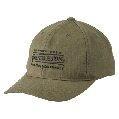 Pendleton Pendelton Embroidered Hat In Green