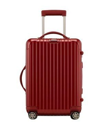 Rimowa Salsa Deluxe Cabin 21" Multiwheel Suitcase In Oriental Red | ModeSens