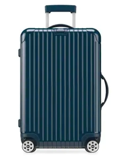 Rimowa Salsa Deluxe Electronic Tag Yachting Blue 32" Multiwheel Luggage In Yacht Blue