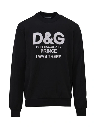 Dolce & Gabbana Fake Dg In Black