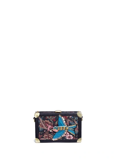 Sam Edelman 'aeron' Bird Embellished Jacquard Box Clutch