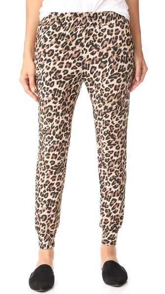 Generation Love Piper Leopard Sweatpants | ModeSens