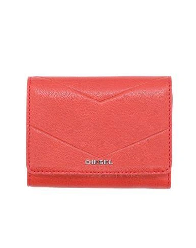 Diesel Wallet In Coral