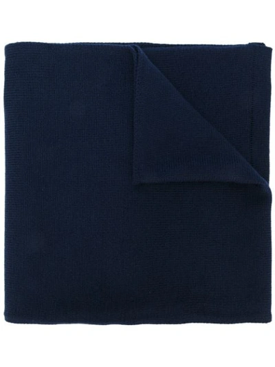 Fendi Schal Im ''bag Bugs''-design In Blue
