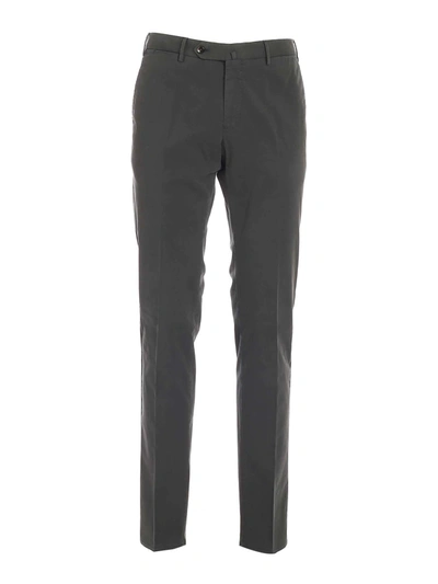 Pt Torino Superslim Fit Pants In Green