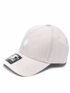 Marcelo Burlon County Of Milan Marcelo Burlon Starter Cross Baseball Cap In Beige,white