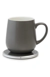 Ohom Ui Mug & Warmer Set In Stone Gray