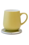 Ohom Ui Mug & Warmer Set In Classic Olive