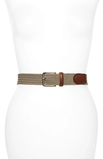 Nordstrom Woven Belt In Tan