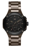 Mvmt Men's Raptor Taupe Stainless Steel Bracelet Watch 46mm