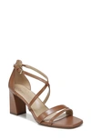 Naturalizer Tiff Ankle Strap Sandals Women's Shoes In English Tea Leather