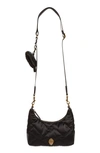 Kurt Geiger Quilted Recycled Crossbody Bag In Black