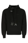 Ambush Cotton Sweatshirt With Multi Drawstring In Black