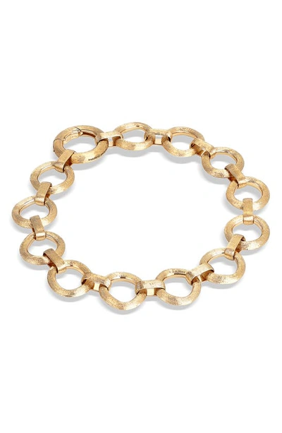 Marco Bicego Jaipur 18k Yellow Gold Flat-link Chain Bracelet