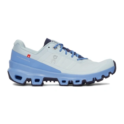 On Cloudventure Trail Running Shoe In Blue
