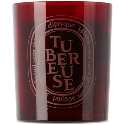 Diptyque Tubéreuse Scented Coloured Candle 300g In Tubereuse