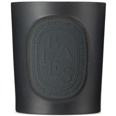 Diptyque Black Baies Indoor & Outdoor Scented Candle, 1.5 Kg In Na