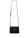 Saint Laurent Loulou Toy Quilted Suede Crossbody Bag In 7314 Lt Chartreus