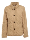 Barbour Forth Quilted Jacket In Beige