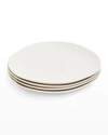 Portmeirion Sophie Conran Arbor Dinner Plates, Set Of 4 In Creamy White