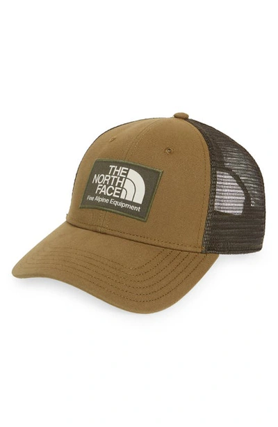 The North Face Mudder Trucker Hat In Militaryol