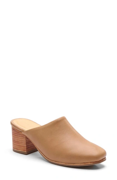 Nisolo All-day Heel Mule In Yellow