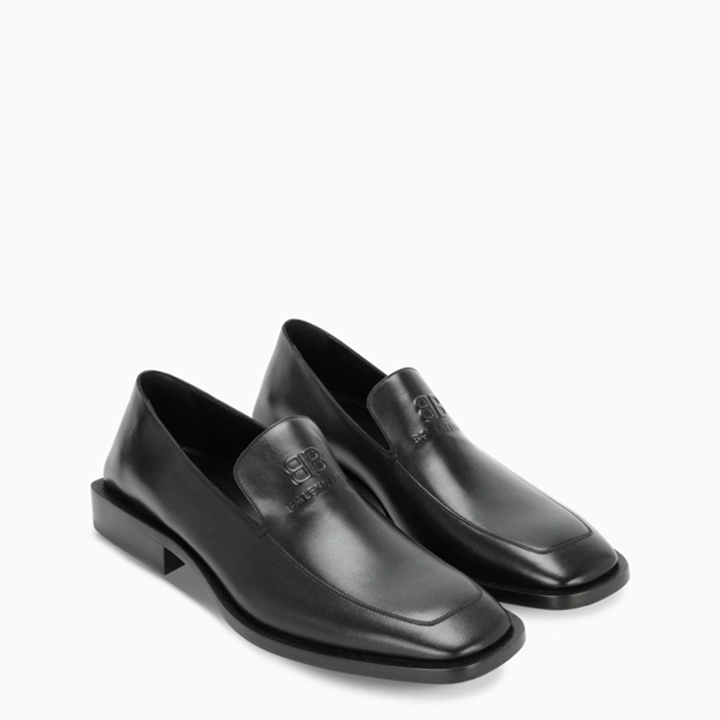 Balenciaga Black Coin Rim Loafers | ModeSens