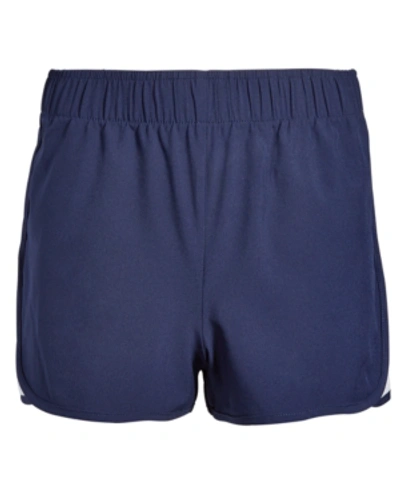 Ideology Kids' Big Girls Core Woven Shorts, Created For Macy's In Indigo Sea