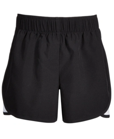 Ideology Kids' Big Girls Core Woven Shorts, Created For Macy's In Deep Black