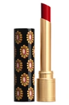 Gucci Glow & Care Shine Lipstick 517 Abbie Maroon Red 0.06 oz/ 1.8 ml