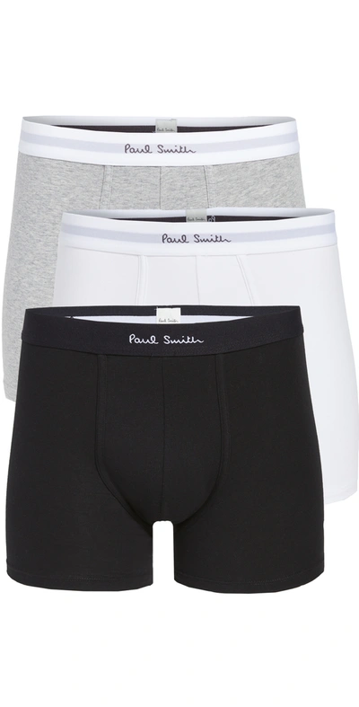 Paul Smith Boxer Briefs Three Multi Pack In Neutral