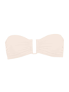 Eres Les Essentiels Show Bandeau Bikini Top In Blanc