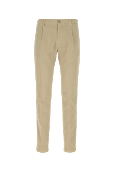 Aspesi Cotton Canvas Pants In Beige