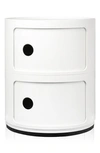 Kartell Componibili 2-door Storage Cabinet In White