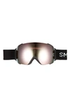 Smith I/o Mag™ Snow Goggles In Black Rose Gold Mirror