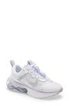 Nike Kids' Air Max 2021 Sneaker In White/ Silver/ Violet