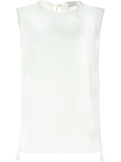 Lanvin Sleeveless Top - Neutrals