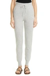 Loulou Studio Maddalena Cashmere Joggers In Grey Melange