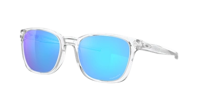 Oakley Objector Prizm Sapphire Square Mens Sunglasses Oo9018 901802 55 In Blue