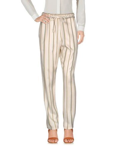 Ottod'ame Casual Pants In Ivory