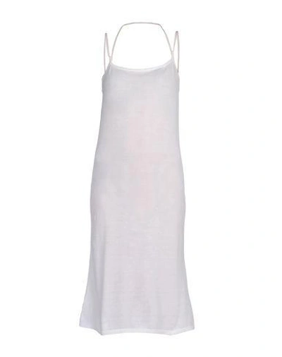 Annapurna Knee-length Dress In White