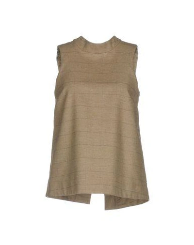 Ottod'ame Tops In Beige