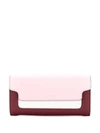 Marni Trunk Continental Wallet In Red