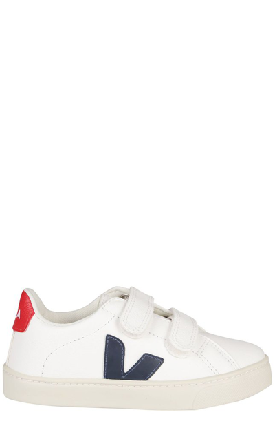 Veja Esplar Touch Strap Sneakers In White