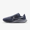 Nike Air Zoom Pegasus 38 Men's Road Running Shoes In Thunder Blue,black,dark Obsidian,wolf Grey